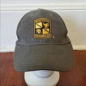 Gray Army ROTC Leadership Excellence Baseball Cap